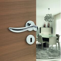 Hafele Kapı Kolu Seti Troy Oda Parlak Krom