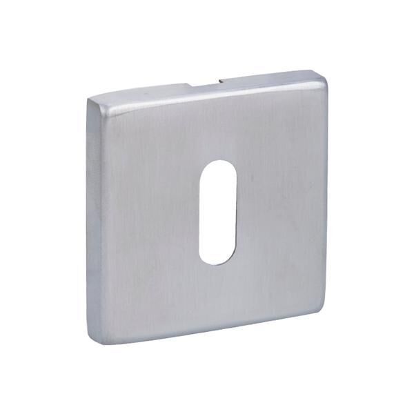 Hafele Yuvarlak Oda Kapı Kolu Rozeti, Mat Paslanmaz Çelik Renk