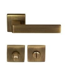 Hafele PROFIT II-Kol Seti Banyo Tipi (WC) Antik Bronz