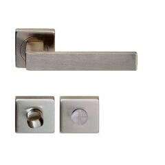 Hafele PROFIT II-Kol Seti Banyo Tipi (WC) Paslanmaz Çelik Renkli