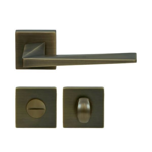 Hafele FLOOD Kol Seti Banyo Tipi (WC) Bronz