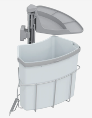 Envi Center 1 Kapağa Bağlı Çöp Kovası 400mm