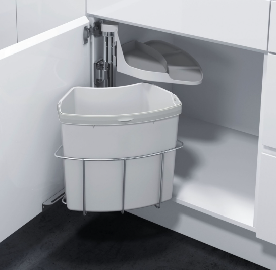 Envi Center 1 Kapağa Bağlı Çöp Kovası 400mm