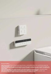 Akıllı Klozet Duvara Monte GR1855 Mavi