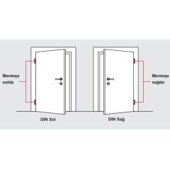 Hafele Yaprak menteşe p.çelik 304 80x82mm sol
