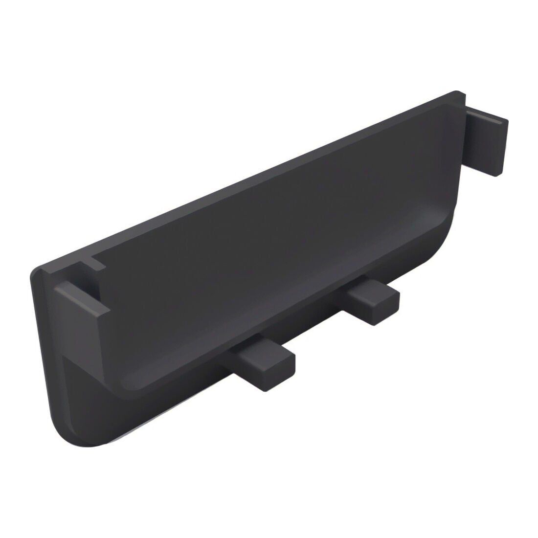 Hafele STRIATA-II-U Yan Tam Kapak Seti, Mat Sİyah