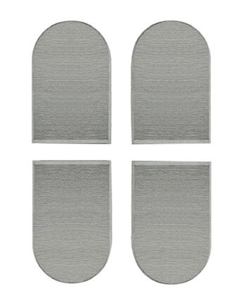 AGB Gizli Kapı Menteşesi Kapak Seti 3.2 Eclipse Satin Nikel Kaplama