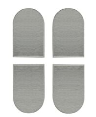 AGB Gizli Kapı Menteşesi Kapak Seti 3.2 Eclipse Satin Nikel Kaplama