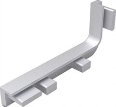 Hafele STRIATA-II-L Yan Kapak Seti Mat Krom