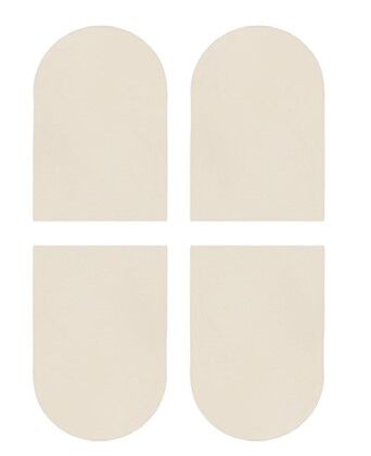 AGB Gizli Kapı Menteşesi Kapak Seti 3.2 Eclipse Emaye Pirinç Kaplama