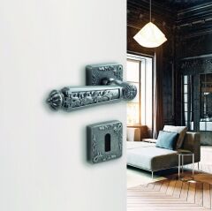 Hafele Kapı Kolu Seti Ruby Barelli Antik Gümüş