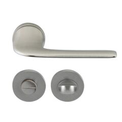 Hafele Kapı Kolu Seti Norm WC Mat Nikel