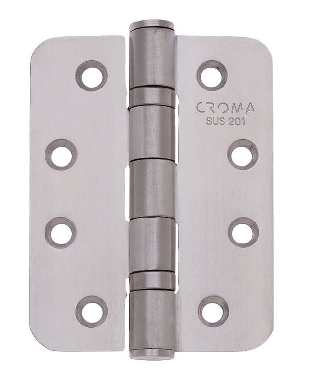 Sabit Milli Kapı Menteşesi 102x76x3mm Paslanmaz Çelik Satin 201