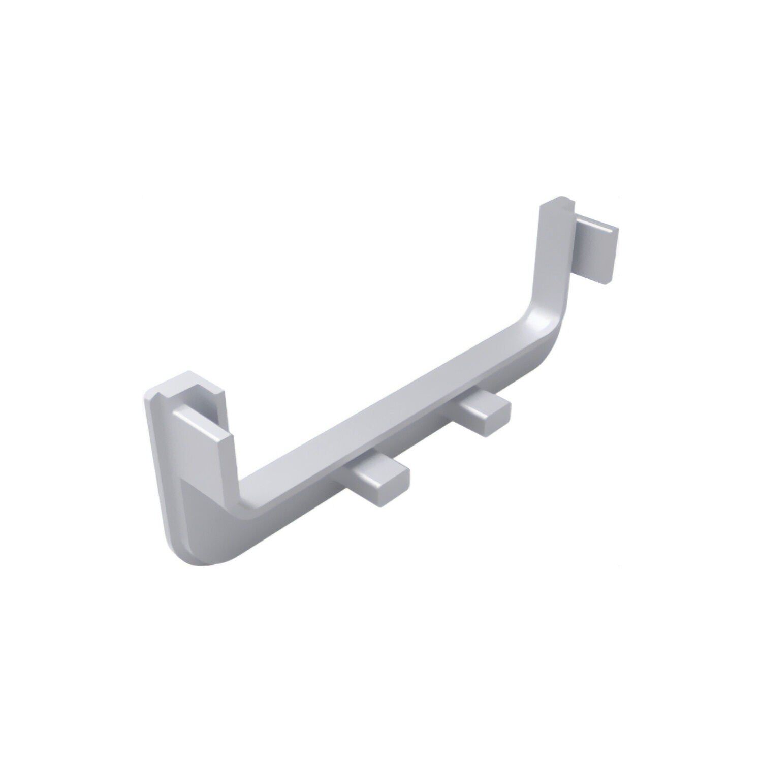 Hafele STRIATA-II-U Profil Kulp Parlak Krom 4200mm