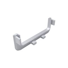 Hafele STRIATA-II-U Profil Kulp Parlak Krom 4200mm