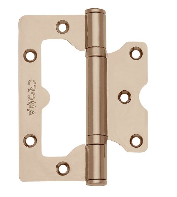 Kelebek Menteşe Çelik 100x77x2,5mm Altın Parlak