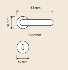 Wind Kapı Kolu Seti Mat Siyah