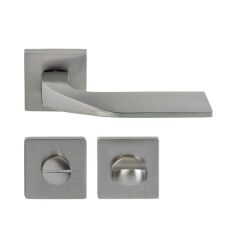 Hafele Kapı Kolu Seti Leo WC Mat Nikel