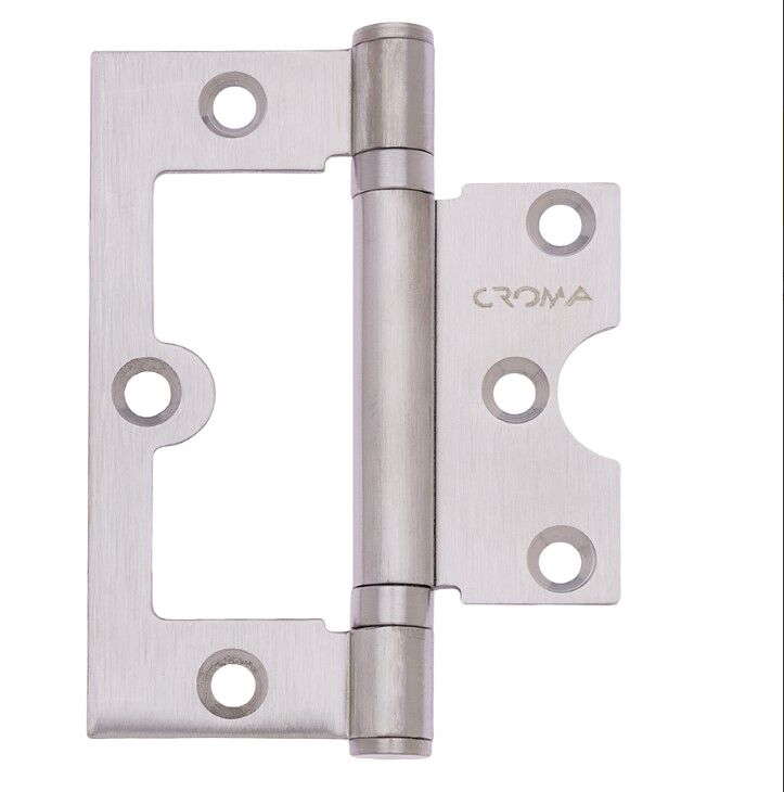 Kelebek Menteşe Çelik 100x75x2,5mm Paslanmaz Çelik Mat 201