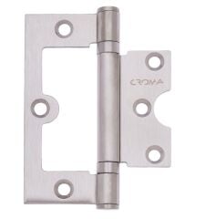 Kelebek Menteşe Çelik 100x75x2,5mm Paslanmaz Çelik Mat 201