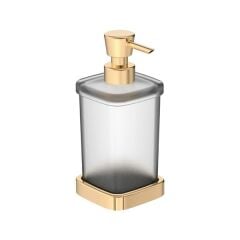 Hafele Sıvı Sabunluk Plato Tezgah Üstü Parlak Altın Renk