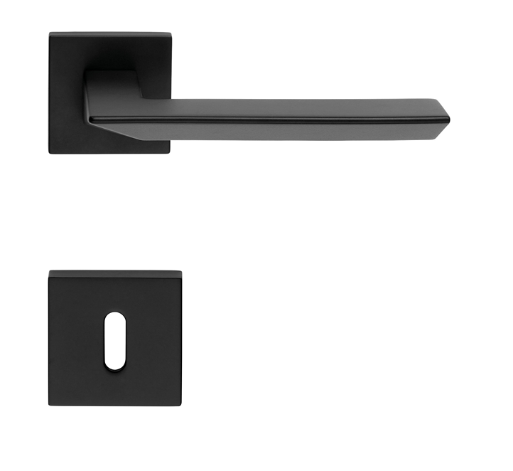 Trio Kapı Kolu Seti Siyah Mat