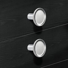 Hafele H2580 Düğme Kulp Parlak Krom