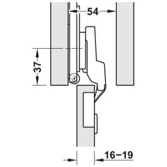 Hafele Slido F-Park71 16B/25B Kapak Montaj Seti