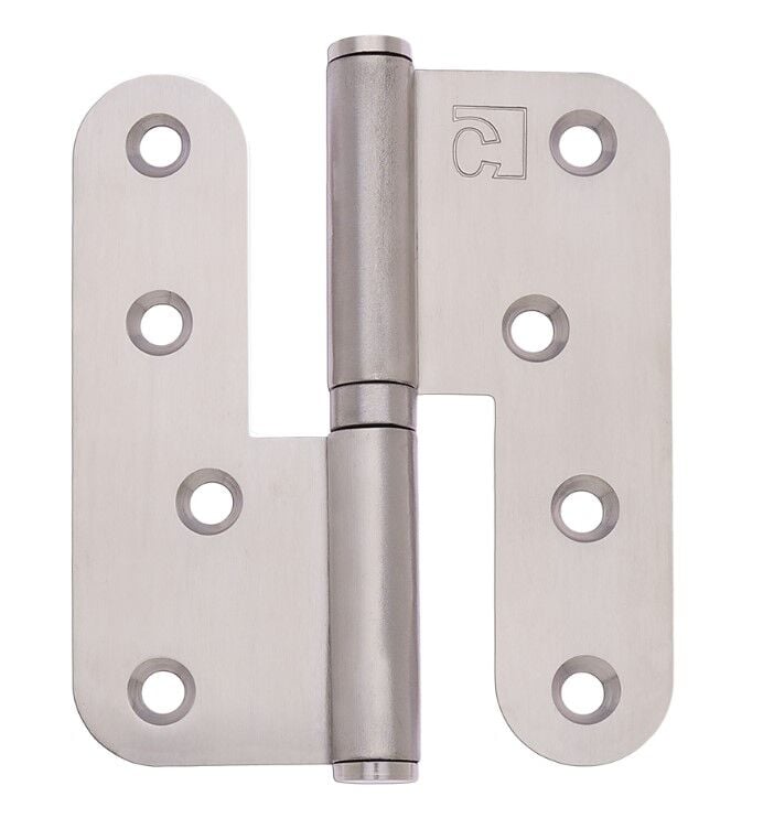 Yaprak Menteşe Çıkabilen 100mm Paslanmaz Mat 304 Sol