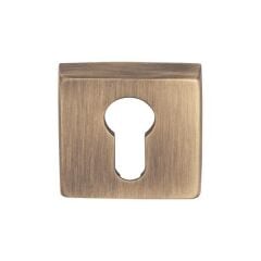 Hafele Kare Barelli Kapı Kolu Rozeti 50mm, Antik Bronz Renk