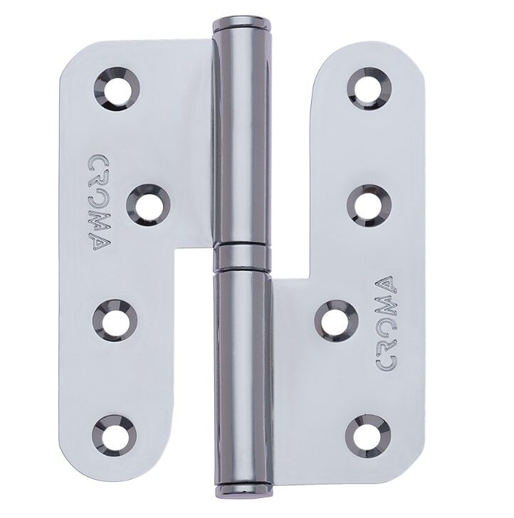 Yaprak Menteşe Çıkabilen 100mm Çelik Krom Parlak Sağ