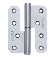 Yaprak Menteşe Çıkabilen 100mm Çelik Krom Parlak Sol