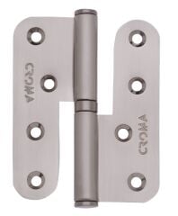 Yaprak Menteşe Çıkabilen 100mm Çelik Mat Saten Sağ