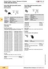 Hafele Symo Silindir Göbeği HS 1 SH 7