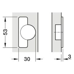 Hafele M Mini SA Karavan Menteşe