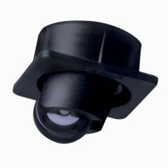Hafele Gömme Tekerlek Frensiz Ø20x20mm, Siyah