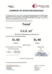 Kapı Altı Giyotin 830mm 60 Dk Yangın Dayanımlı