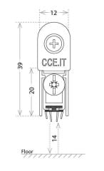 Kapı Altı Giyotin 1130mm 60 Dk Yangın Dayanımlı