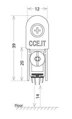 Kapı Altı Giyotin 1230mm 60 Dk Yangın Dayanımlı