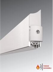 Kapı Altı Giyotin 1230mm Yangın Dayanımlı Yüzeye Monte