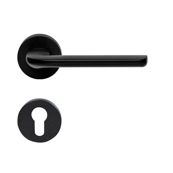 Hafele Kapı Kolu Seti Lyon Barelli Mat Siyah