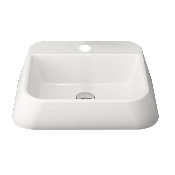 Hafele Banyo Lavabosu Lizarra 505x420mm Parlak Beyaz Renk