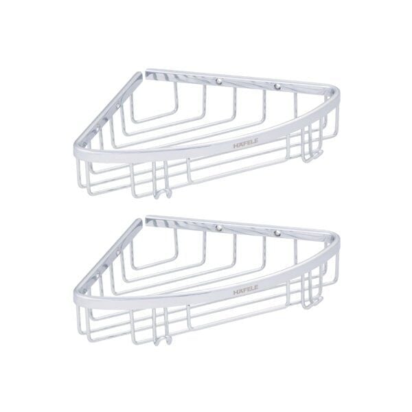 Hafele Köşe Süngerlik İkili Holk Parlak Krom Renk