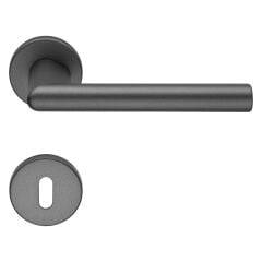 Polo Kapı Kolu Seti Satine Antrasit