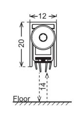 Kapı Altı Giyotini 930mm