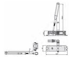 Kapı Kapatıcı Dirsek Kollu EN 1-2 Gümüş