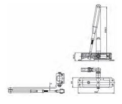Kapı Kapatıcı Dirsek Kollu EN 1-2 Gümüş