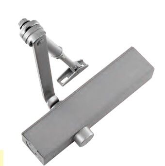 Kapı Kapatıcı Dirsek Kollu Yangın Dayanımlı EN 2-5 Gümüş