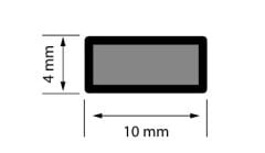 Yangın Fitili 10x4x2100mm Kahverengi