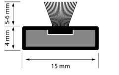 Yangın Duman Fitili 15x4x2100mm Kahverengi